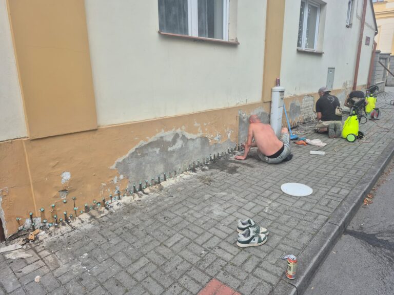 Injektáž - SDH Vinařice