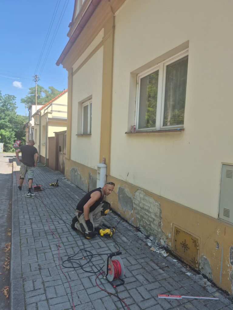 Injektáž - SDH Vinařice
